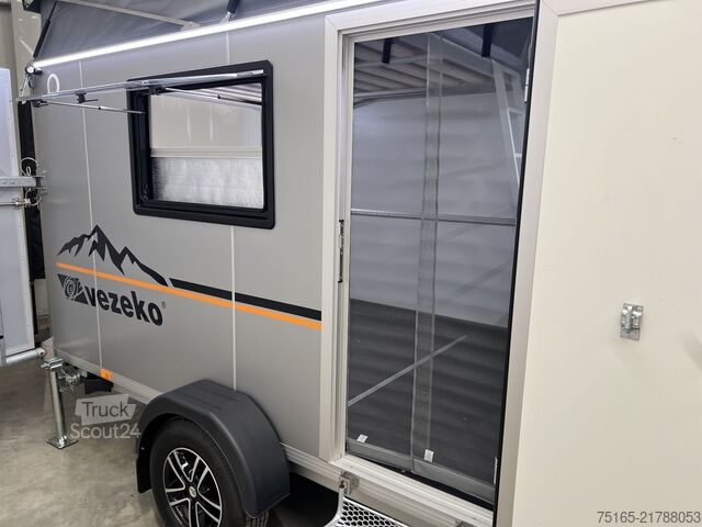 Remolque caja Vezeko TK C 18.35 SP Offroad Camping Kofferanhänger