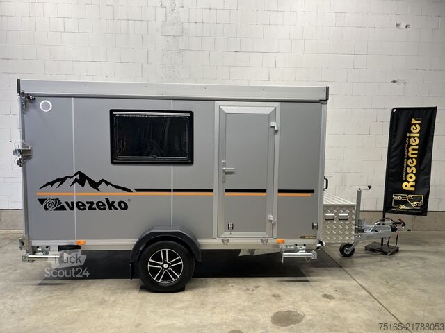 Remolque caja Vezeko TK C 18.35 SP Offroad Camping Kofferanhänger