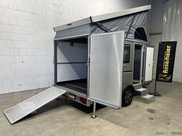 Remolque caja Vezeko TK C 18.35 SP Offroad Camping Kofferanhänger