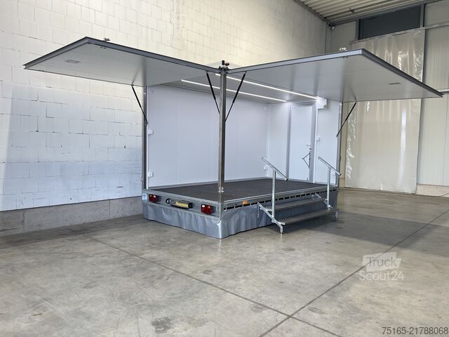 Reboque de vendas e promoção Rosemeier VE HK E 27.4 Seiten+Heckklappe T Verkaufs- und Prom