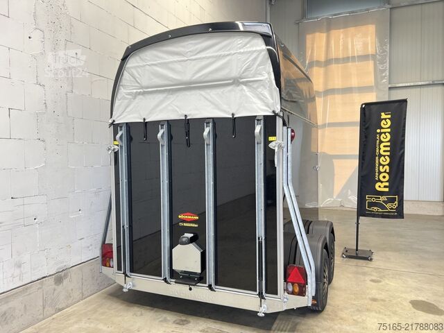 Prikolica za prevoz konj Böckmann Comfort Esprit SKsil+bl Sonder Pferdeanhänger