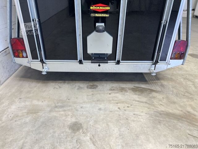 Prikolica za prevoz konj Böckmann Comfort Esprit SKsil+bl Sonder Pferdeanhänger