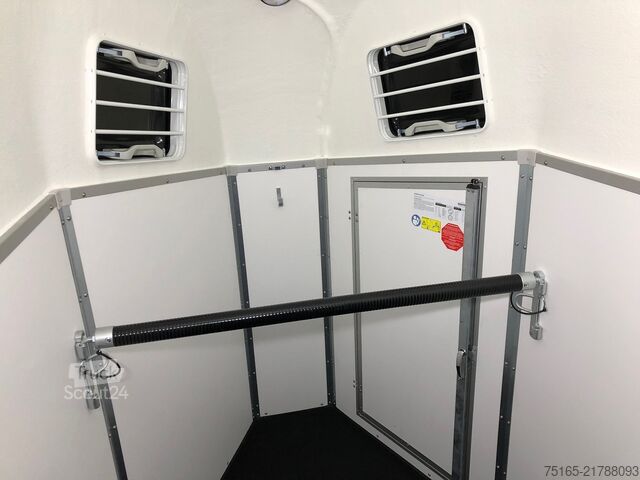 Prikolica za prevoz konj Böckmann Uno Esprit silver black ALB Pferdeanhänger