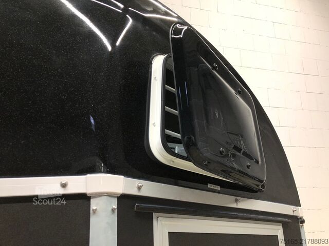 Prikolica za prevoz konj Böckmann Uno Esprit silver black ALB Pferdeanhänger