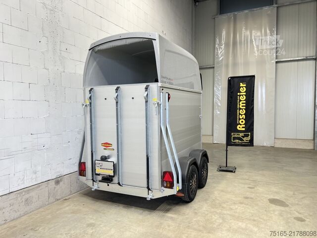 Paardentransportaanhanger Böckmann Champion Uno Esprit silv+bl SK Pferdeanhänger