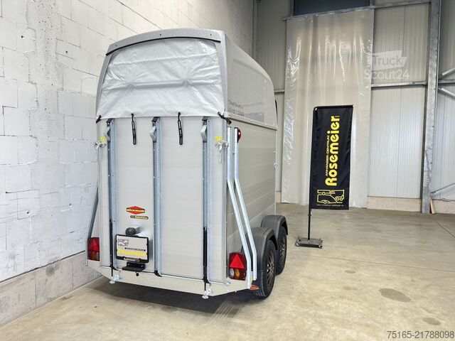 Paardentransportaanhanger Böckmann Champion Uno Esprit silv+bl SK Pferdeanhänger