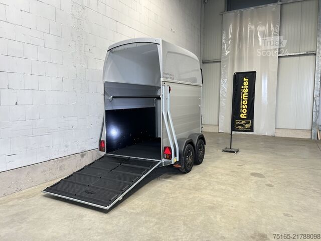 Paardentransportaanhanger Böckmann Champion Uno Esprit silv+bl SK Pferdeanhänger