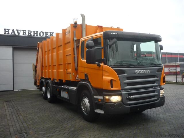 Jätteenkeräysauto Scania P320 6x2-4 Garbage box Zoeller Medium XXL 23m3