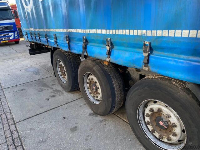 Przesuwne plandeki Kögel S24-1 / Tautliner / SAF + Disc / 1x Lift Axle