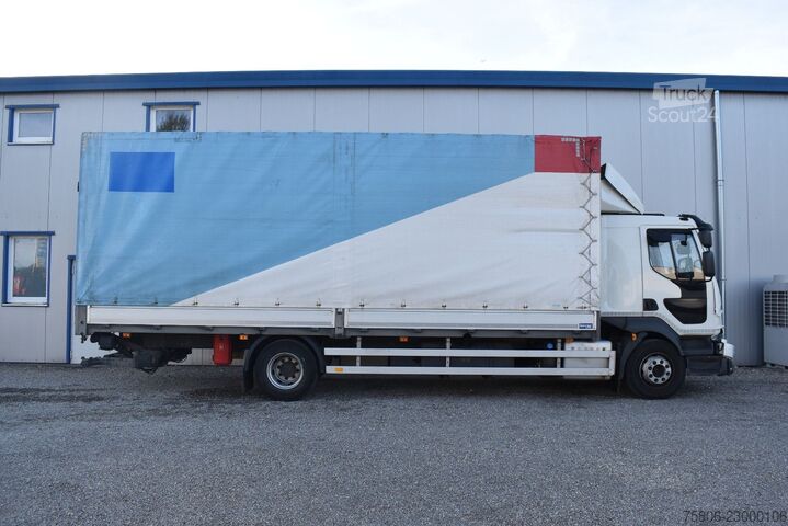 شاحنة بمسطحة ومشمع VOLVO FL-280 4x2 Euro 6 UNFALL