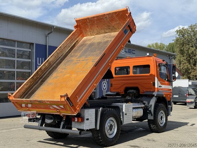 Tipper 3 côtés Mercedes-Benz ATEGO 1324 4x4 EURO6 WYWROTKA TRÓJSTRONNA