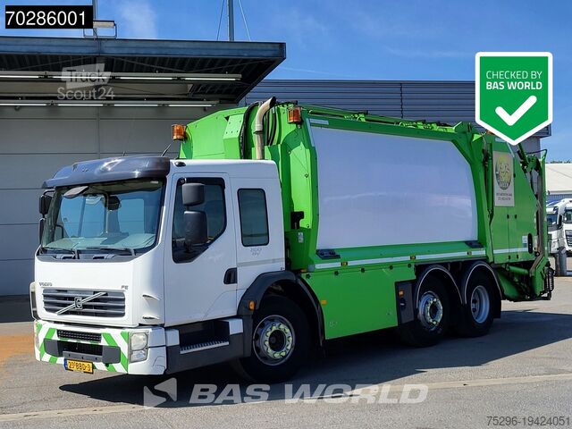 Fordon för avfallshantering Volvo FE 300 6X2 NL-Truck Geesink GPM III V 20H25 Len...