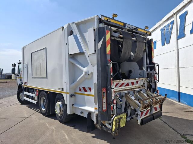 BENNE A ORDURES MENAGERES RENAULT D26 WIDE 320 - 6X2 - E6 - SEMAT C337