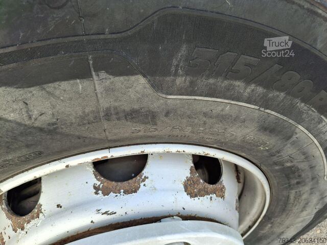 BENNE A ORDURES MENAGERES RENAULT D26 WIDE 320 - 6X2 - E6 - SEMAT C337