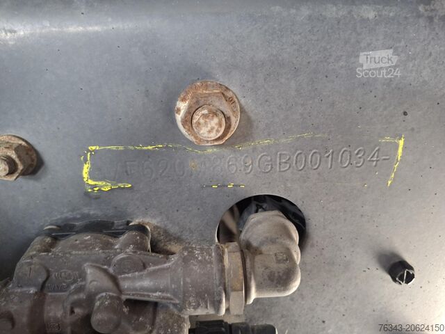 BENNE A ORDURES MENAGERES RENAULT D26 WIDE 320 - 6X2 - E6 - SEMAT C337