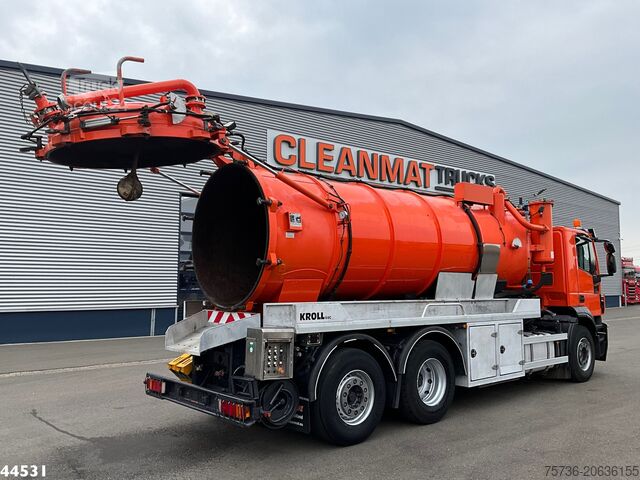 Zuigvoertuig Iveco AD260SY/PS Euro 6 Kroll 13m³ Saug/Spul aufbau