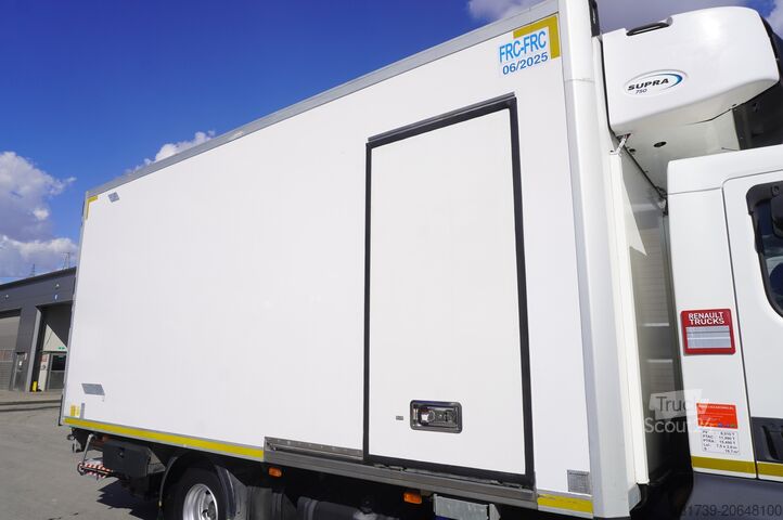 Kyld lastbil Renault D12 / Lamberet refrigerated truck / lift
