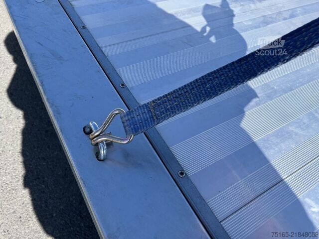 Reboque plataforma e transportador universal Martz GT Plateau 450/2 S 3T Alu Plattform/Universaltra
