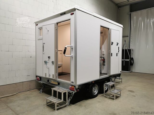 Туалетный прицеп Rosemeier EW TA-NO 1 + 1 + 1 Doppeltank Toilettenanhänger