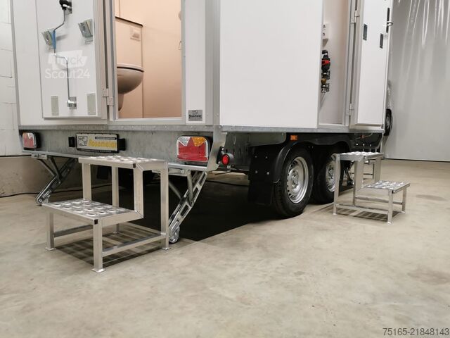 Туалетный прицеп Rosemeier EW TA-NO 1 + 1 + 1 Doppeltank Toilettenanhänger
