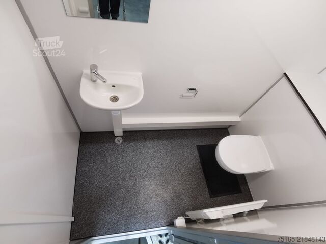 Туалетный прицеп Rosemeier EW TA-NO 1 + 1 + 1 Doppeltank Toilettenanhänger