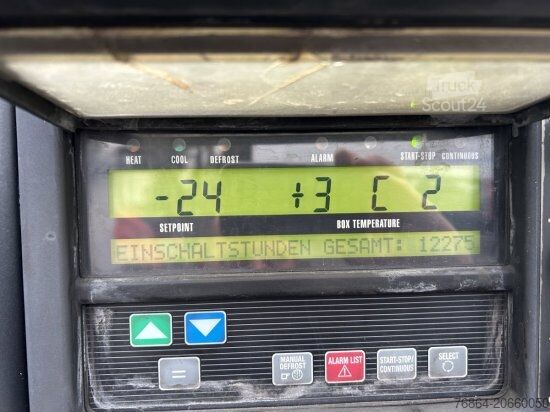 Nízkoložný návěs VAN ECK PT3ZI DOPPELDECKER, KüHLKOFFERAUFLIEGER, CARRIER VECTOR 1850,