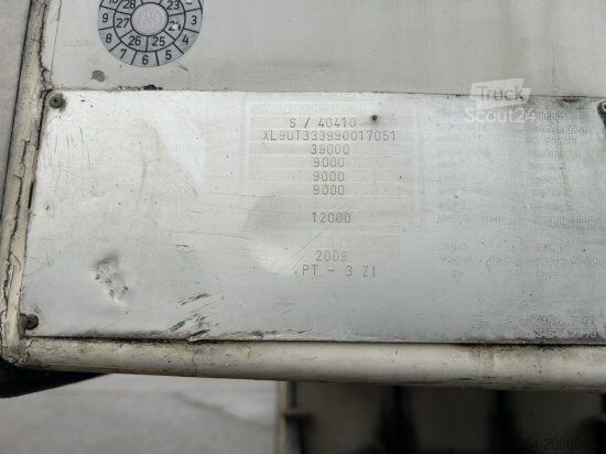 Nízkoložný návěs  VAN ECK PT3ZI DOPPELDECKER, KüHLKOFFERAUFLIEGER, CARRIER VECTOR 1850,