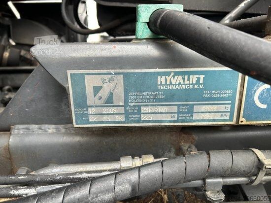 Savitvežis SCANIA R440 6X2 ABROLLER, SCHALTER ,RETARDER, E5, LENK,LIFT HYVA LIFT, OHNE AUFBAU