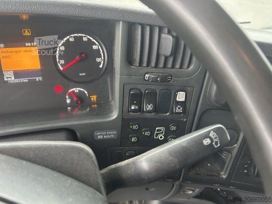 Savitvežis SCANIA R440 6X2 ABROLLER, SCHALTER ,RETARDER, E5, LENK,LIFT HYVA LIFT, OHNE AUFBAU