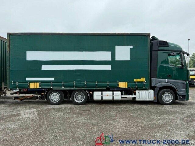 LKW mit Pritsche & Plane Mercedes-Benz Actros 2536 6x2 58m³ Mega Wechselbrücke Retarder