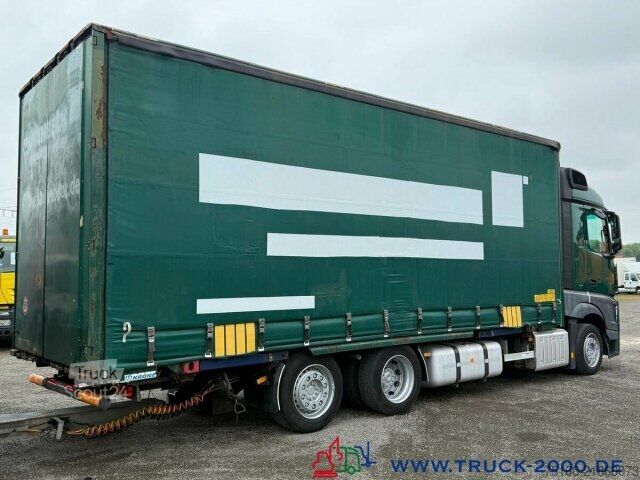 Tentinė platforma sunkvežimis Mercedes-Benz Actros 2536 6x2 58m³ Mega Wechselbrücke Retarder