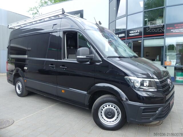 Fourgon tôlé Volkswagen Crafter Kasten 35 HochLang AUT/NAV/KAM/DACHTRÄGER