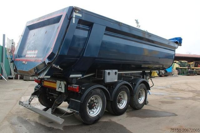 Tippsemitrailer SCHWARZMÜLLER Kippmulde 28 m³ - deck - LIFT Nr.: 040