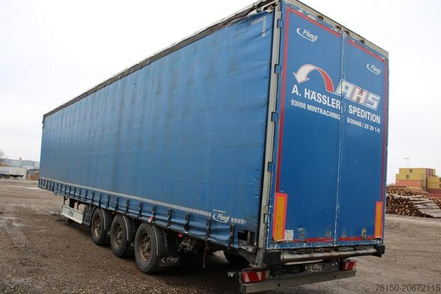 Открытый полуприцеп с тентом FLIEGL SN 24 - Tautliner MEGA - LIFT Nr.: 492