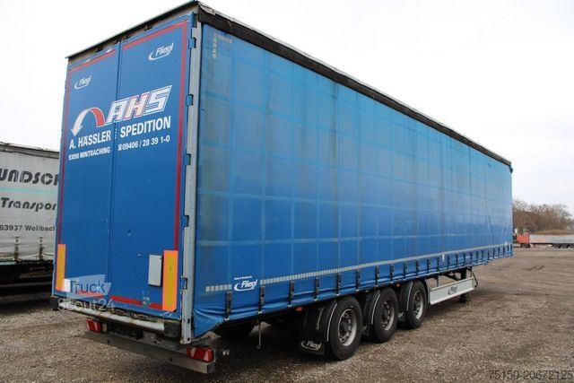 Открытый полуприцеп с тентом FLIEGL SN 24 - Tautliner MEGA - LIFT Nr.: 494