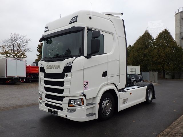 Standard dragbil SCANIA S 500 A New/Ret/PTO/2xTank/Spoiler/Navi /Standkl