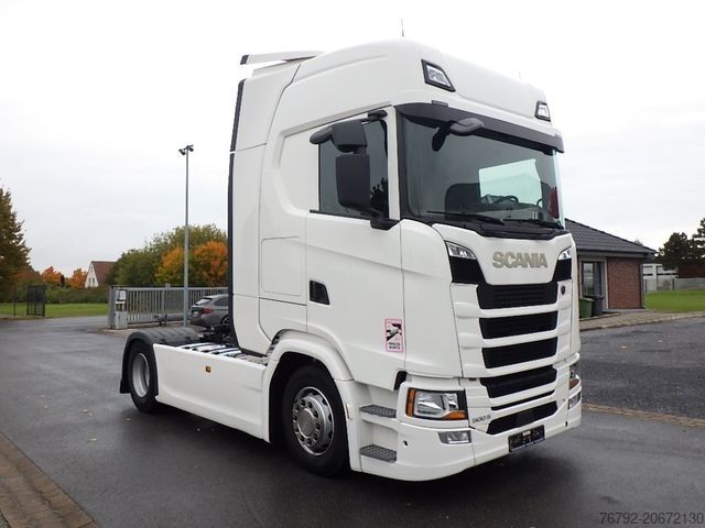Standard dragbil SCANIA S 500 A New/Ret/PTO/2xTank/Spoiler/Navi /Standkl