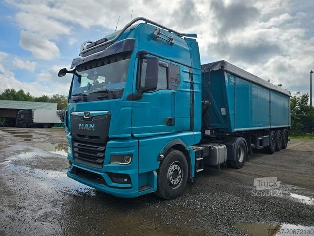 Standard dragbil MAN 18.470 TGX,2 Kreis-Hydraulik,Retrader,20.500 Kg