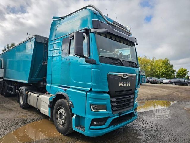 Standard dragbil MAN 18.470 TGX,2 Kreis-Hydraulik,Retrader,20.500 Kg