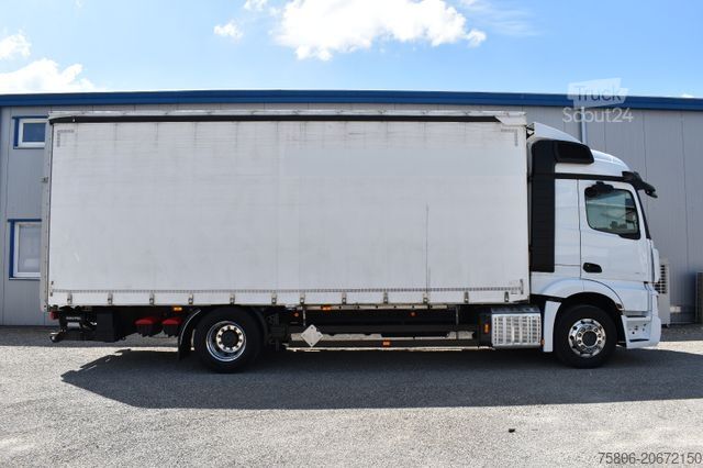 Flaklastbil med kapell MERCEDES-BENZ Actros 1845 L E6 ADR AHK LBW Retarder