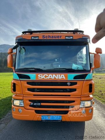 Garbage truck SCANIA P410 8X4 TRIDEM BJ-2018 TOP MÜLLWAGEN