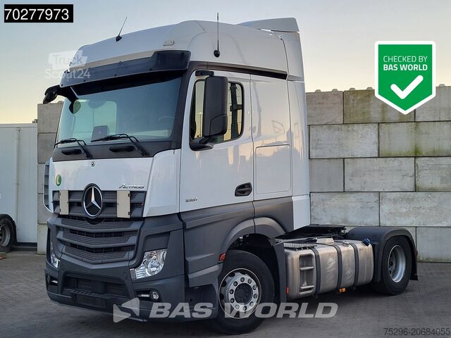 Standaard trekker Mercedes Actros 1851 Actros 4X2 BigSpace 2x Tanks