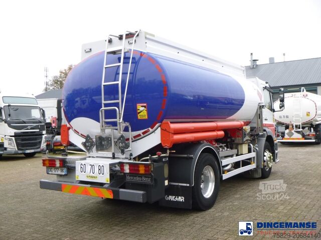 Tanker Mercedes Axor 1824 4x2 fuel tank 14.2 m3 / 4 comp
