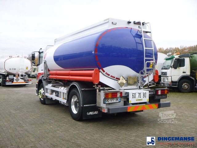 Tanker Mercedes Axor 1824 4x2 fuel tank 14.2 m3 / 4 comp