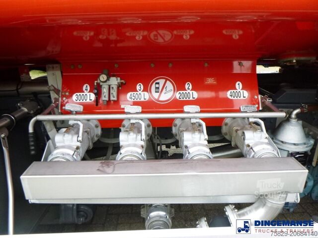 Tanker Mercedes Axor 1824 4x2 fuel tank 14.2 m3 / 4 comp