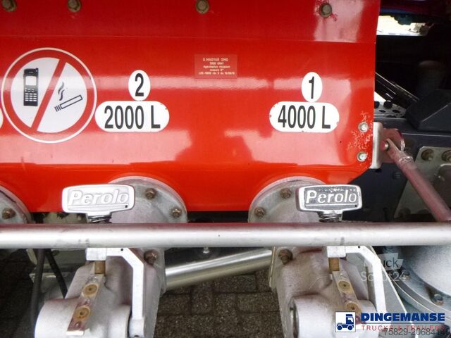 Tanker Mercedes Axor 1824 4x2 fuel tank 14.2 m3 / 4 comp