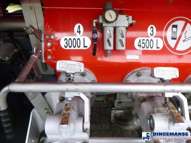 Tanker Mercedes Axor 1824 4x2 fuel tank 14.2 m3 / 4 comp