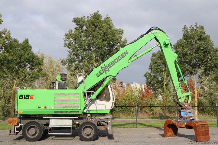 Sennebogen 818 ME | AYIRMA KAVRAYICI | BIÇAK + DENGELER Sennebogen 818 ME  | SORTING GRAB | BLADE + OUTRIGGERS