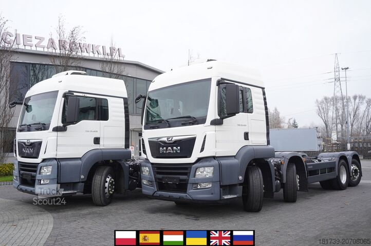 Şasi MAN TGS 35.420 8×2 / Chassis 6.4 m / 2 units
