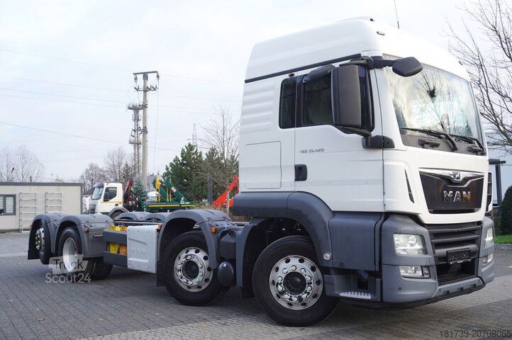 Şasi MAN TGS 35.420 8×2 / Chassis 6.4 m / 2 units